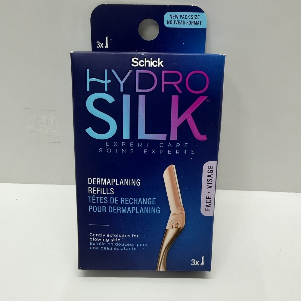Schick Hydro Silk Expert Care Dermaplaning Wand Refills 3 ct Face Exfoliator